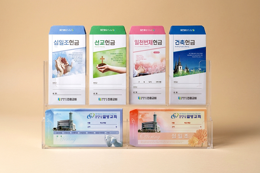 교회 헌금봉투